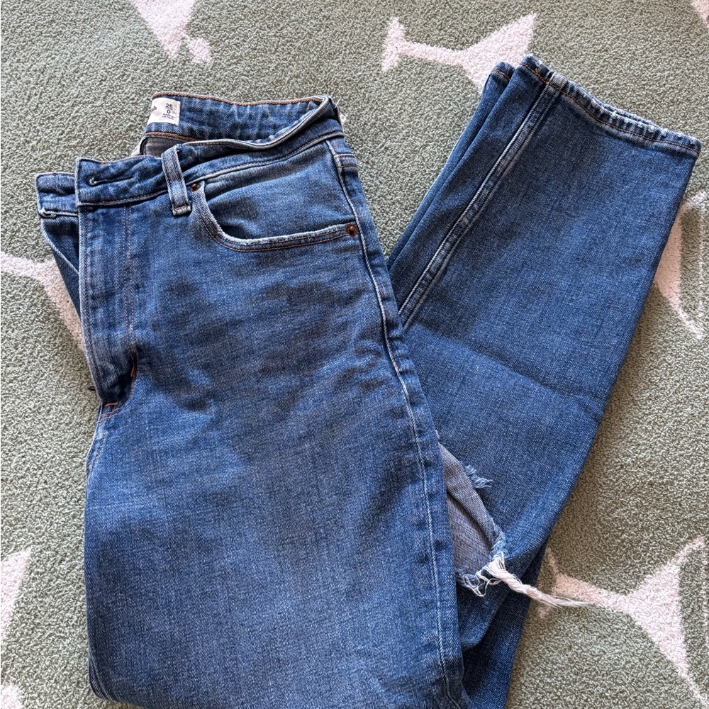 Classic Blue Denim Jeans Abercrombie